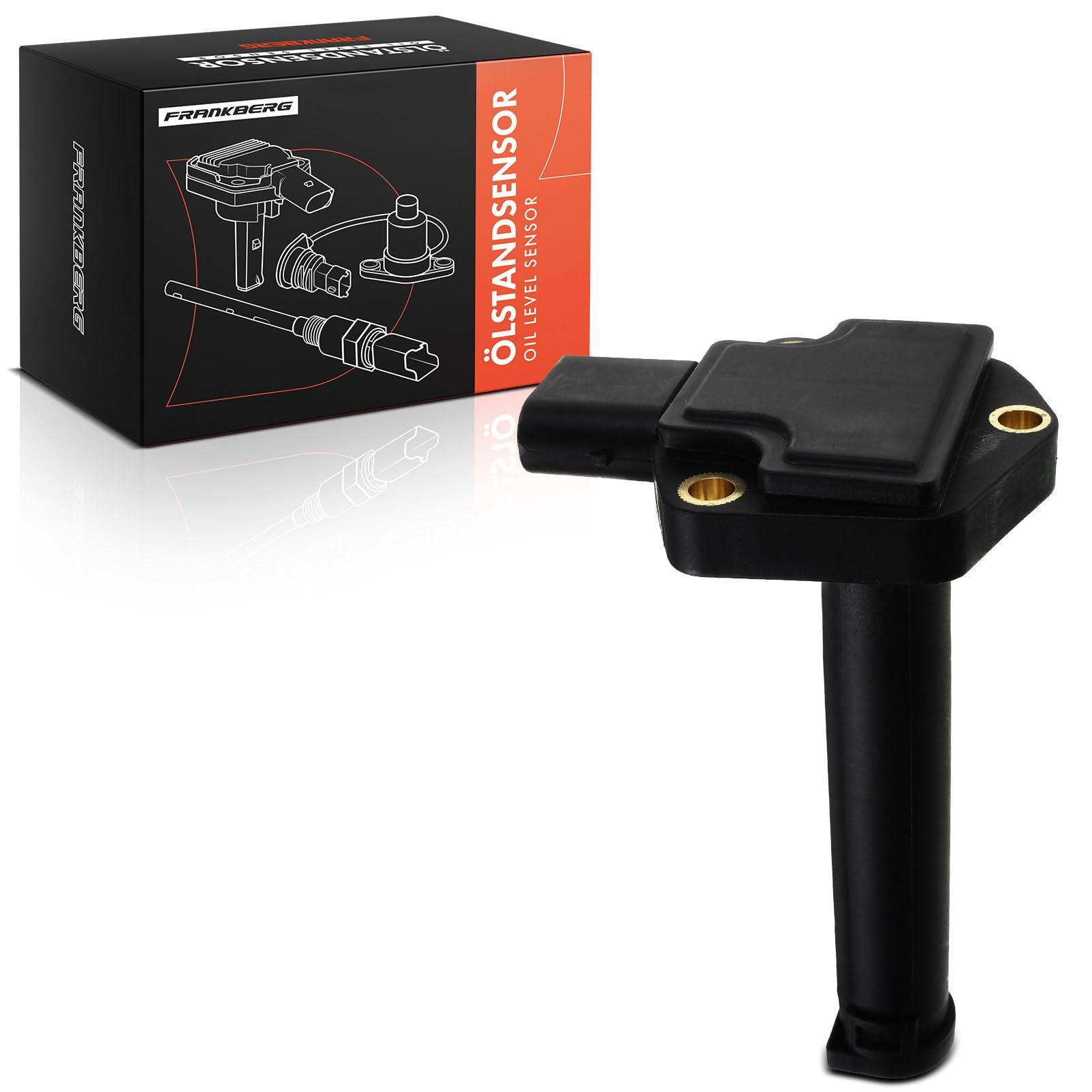 Frankberg Sensor de nivel de aceite | Compatible con: Serie 5 F10, Serie 3 E90, Serie 6 Coupé F13, Serie 5 Touring E61, X6 E71 E72, X5 F15 F85