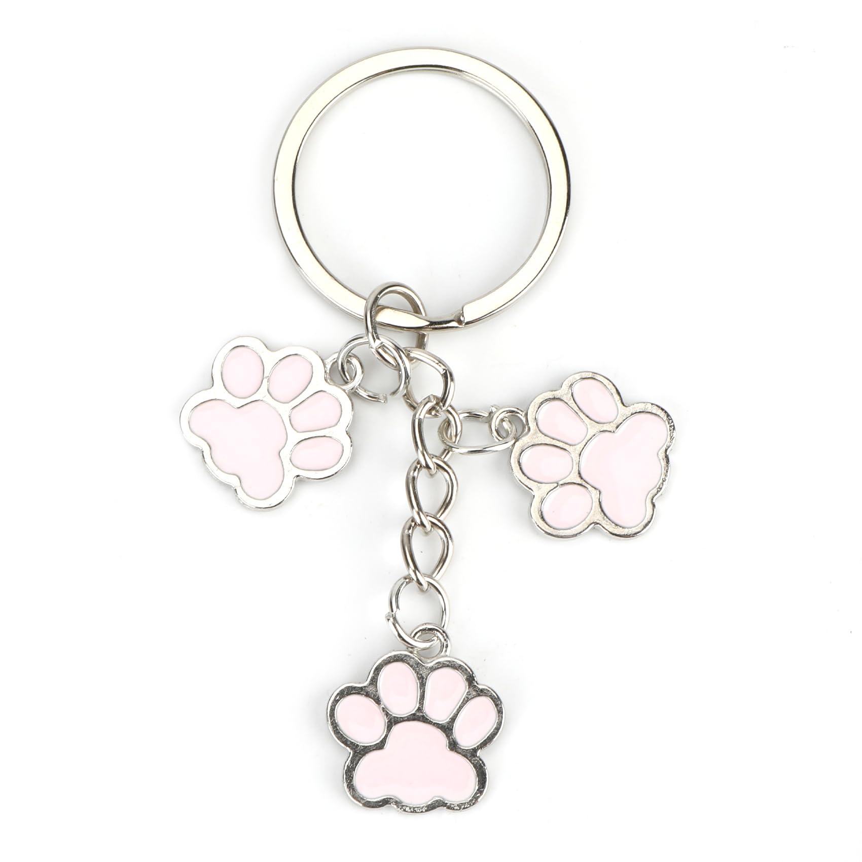 MUCOOS Paw Keychain Dog Keycharm Memorial Gifts for Dog Lovers Pet Claw Keyring for Women Ideal Gifts for Pet Owners
