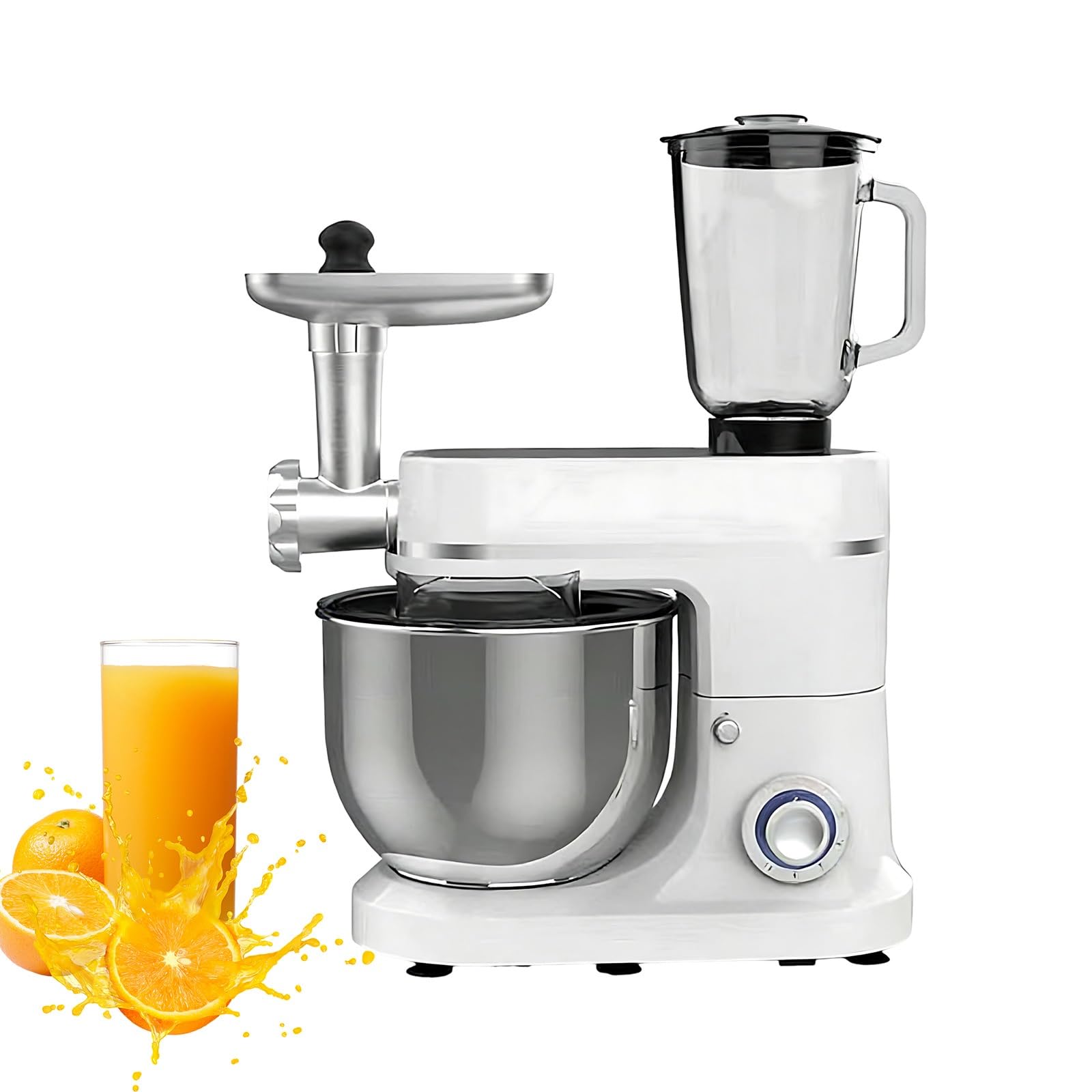 Robot Kuchenny Robot Planetarny 1500W Mikser Stojący 3w1 10L Misa Stal Nierdzewna Blender Metalowa Maszynka Do Ciasta Chleba Wypieków