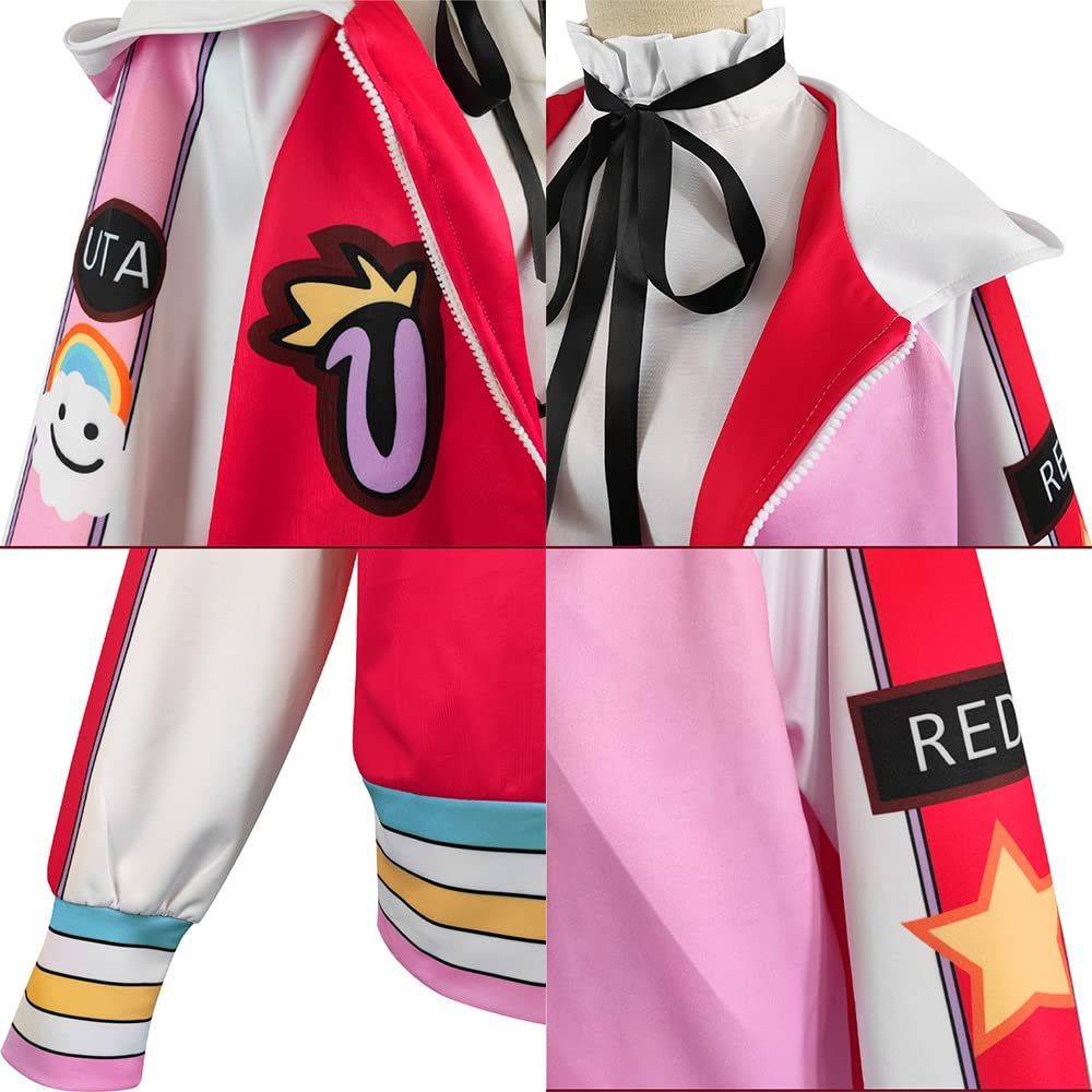 最強❗️ ワンピース　ウタ コスプレ　フルセット　S.M.L各種ご用意してます Amazon | 劇場版 世界の歌姫 ワタ Uta コスプレ衣装 ワンピース
