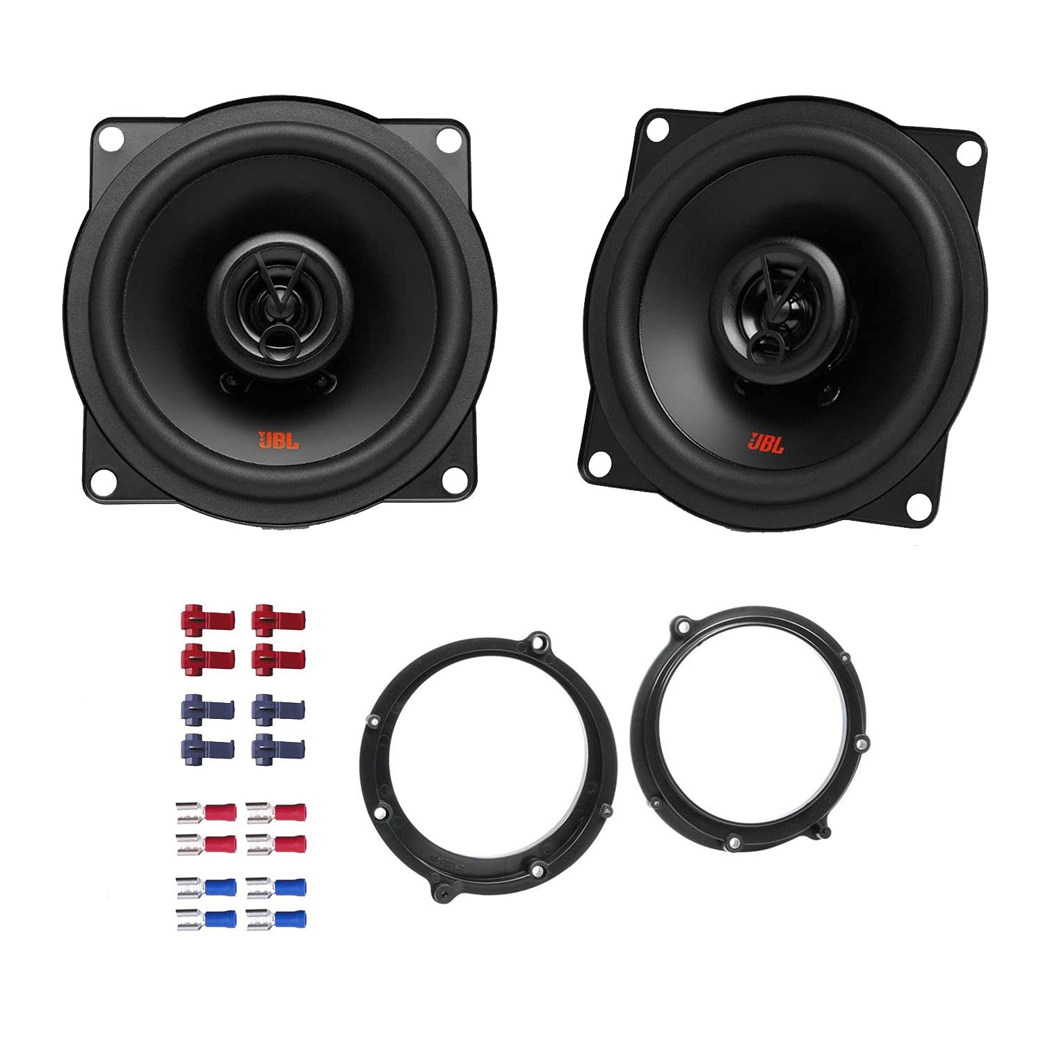 JBL Stage2 524 Auto Lautsprecher Boxen 420 Watt 13 cm 2 Wege Koax kompatibel mit Audi A4 Avant (B5) 1994-2001 Türen Front