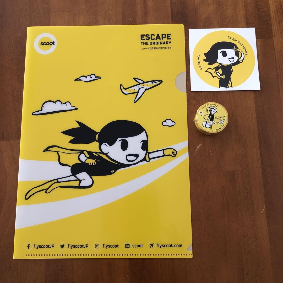 【匿名配送】スクート航空グッズ５点セット Amazon.co.jp: scoot スクート航空 グッズ セット : おもちゃ