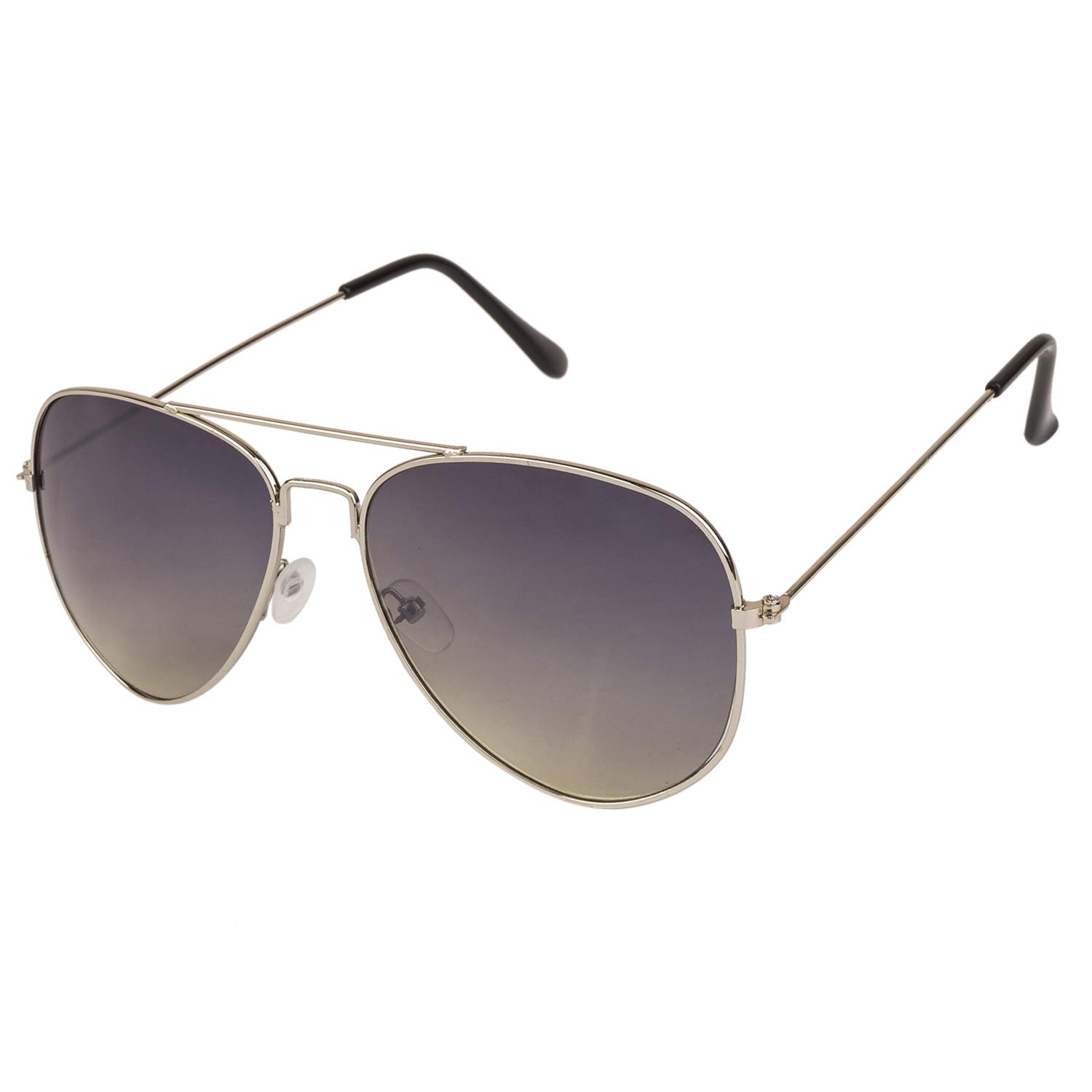 Classics Aviator Silver-Grey UV Protection Sunglasses For Men & Women |MA-008-S33|-image-37
