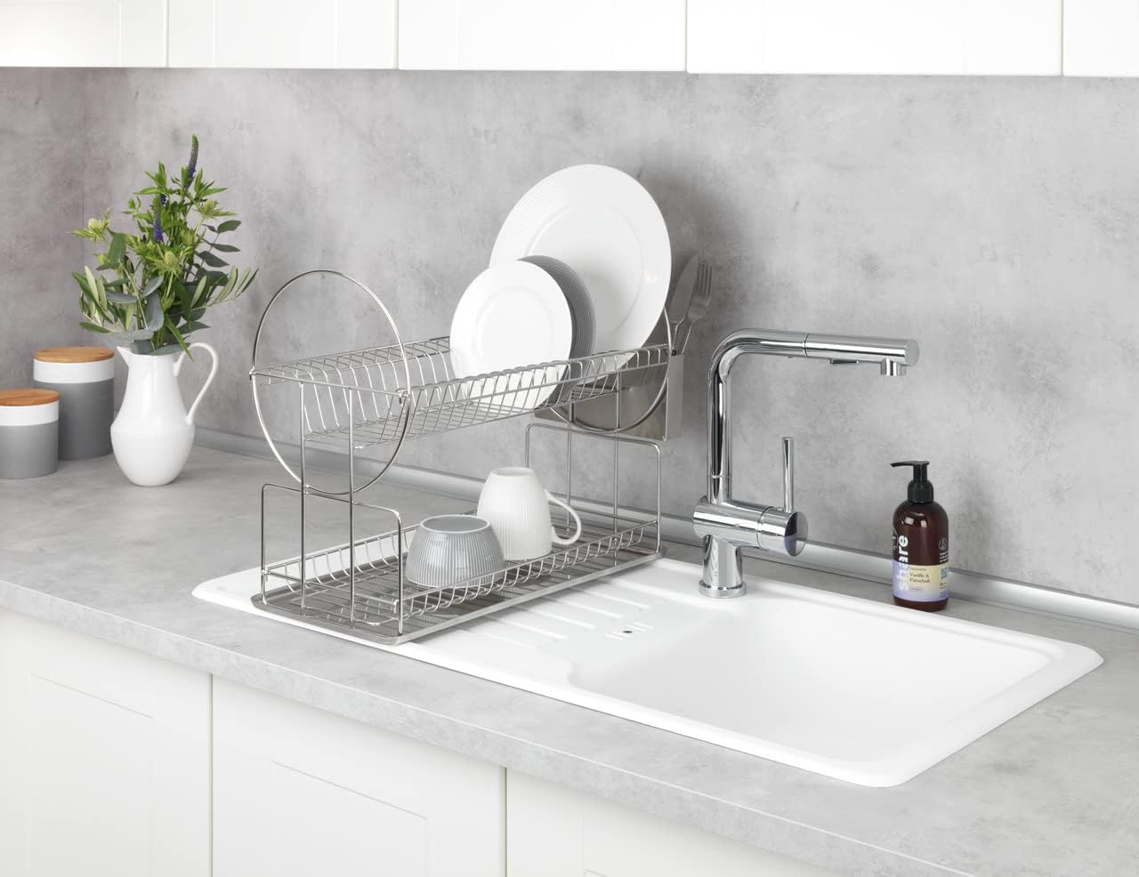 WENKO 2329100 Duo Dish Rack