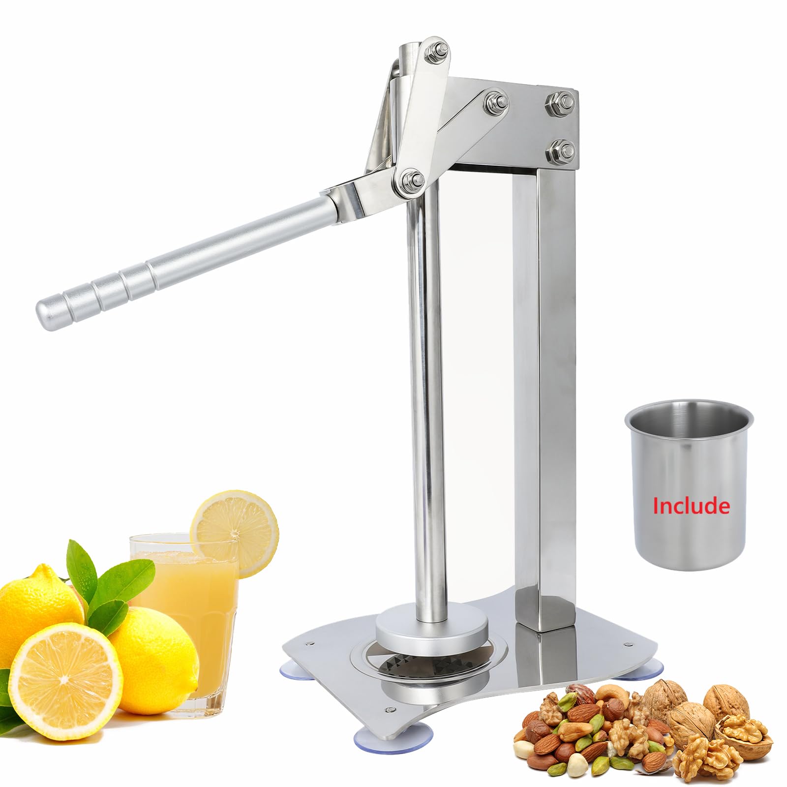 Amazon.com: Yooleantu Stainless Steel heavy duty Lemon press