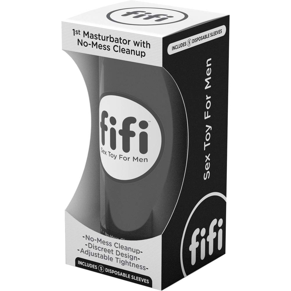 Fifi Masturbator Black with 5 Disposable Sleeves : Amazon.co.uk: Health &  Personal Care