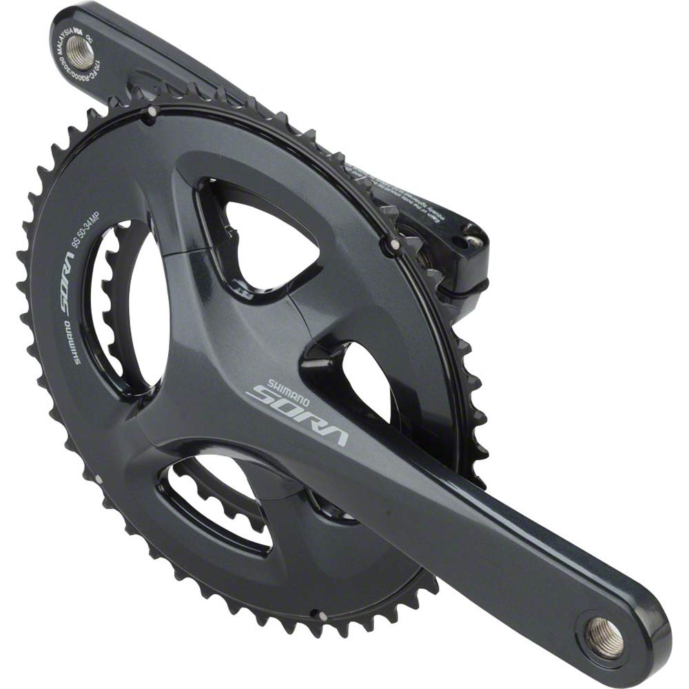Sora R3000 9-Speed 34/50t 170mm Crankset, Bottom Bracket Not Included