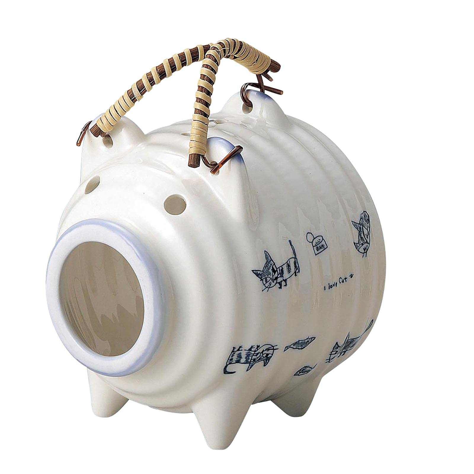 今戸焼 蚊取り豚 蚊取り豚