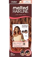 Vista 7 de Outre Peluca de encaje frontal - Línea capilar fundida - PASCALE (DRFF CAJUN SPICE)