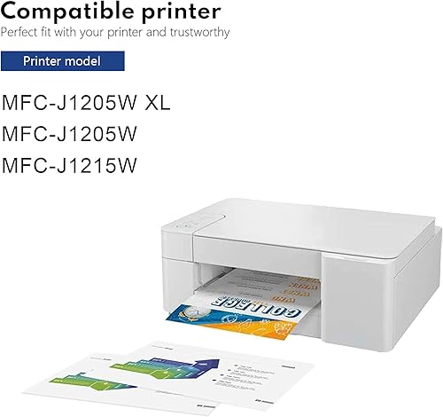 Miniatura 2 de Cartuchos de tinta compatibles LC404 de repuesto para impresoras Brother LC 404 MFC-J1215W MFC-J1205W MFC-J1205W (1 negro)