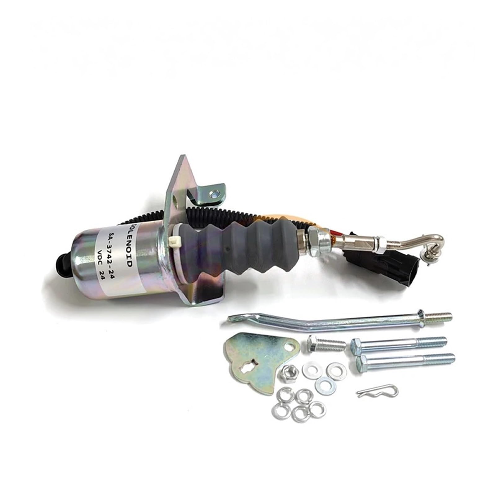 Hdrtcbu One Color Solenoid Valve For Cummins 5.9L 6Bt Engines Fuel Shut Off Solenoid Valve Fuel Stop Solenoid