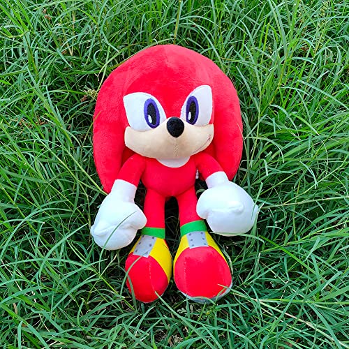 Yooverse 12" Sonic Plush Toys,Sonic Stuffed Animals,Knuckles Shadow Tails Plushies Doll Toys Gifts For Boys And Girls,Knuckles #TOP2