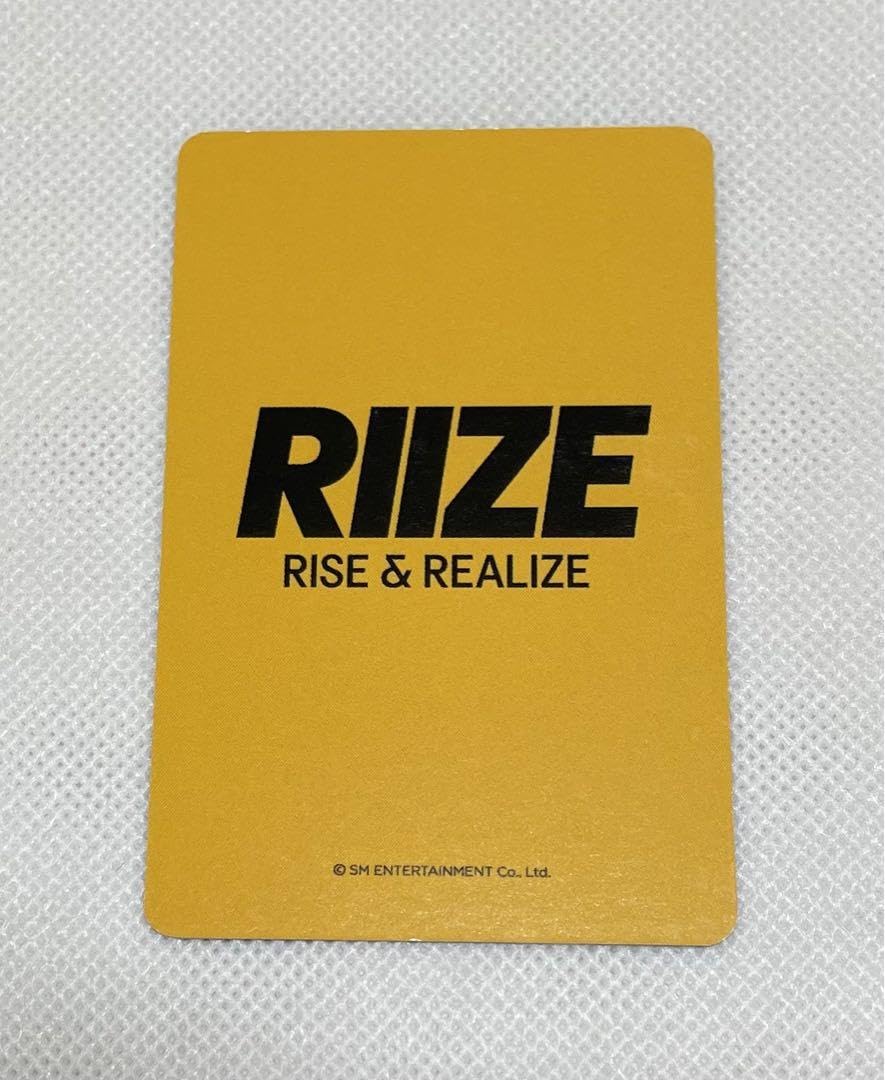 Amazon.co.jp: RIIZE ライズ ウンソク withmuu 特典 トレカ : おもちゃ