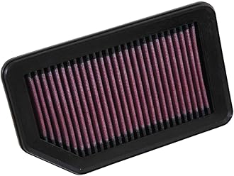 K&N Engine Air Filter: Reusable, Clean Every 75,000 Miles, Washable, Premium, Replacement Car Air Filter: Compatible with 2014-2019 HONDA (City, BR-V), 33-3030