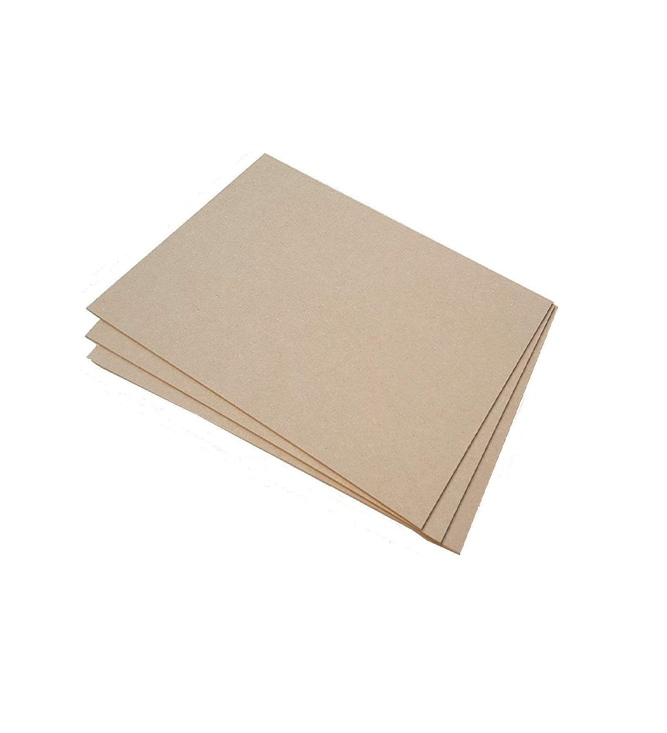B SQUARE Pine MDF Board Sheets 12 x 12 inches 2.5mm Thick Pack of 6