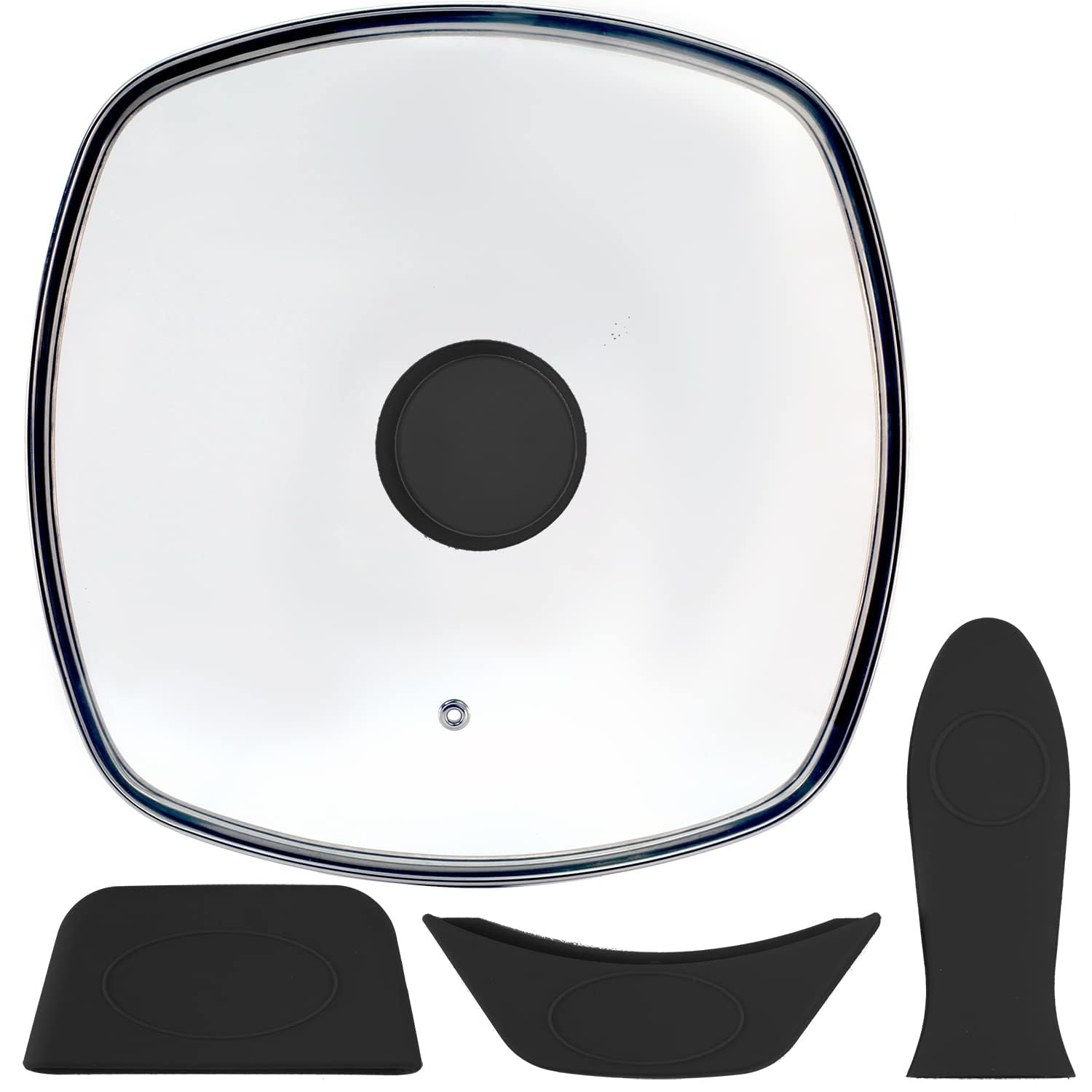 Photo 1 of IFITTING 10.5 Inch Vented Square Glass Lid