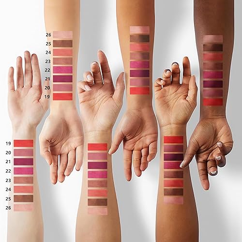 Miniatura 19 de evpct Juego de 3 lápices y lápices labiales mate de color rosa natural claro, lápiz y lápiz labial, juego de lápiz labial y delineador de labios a