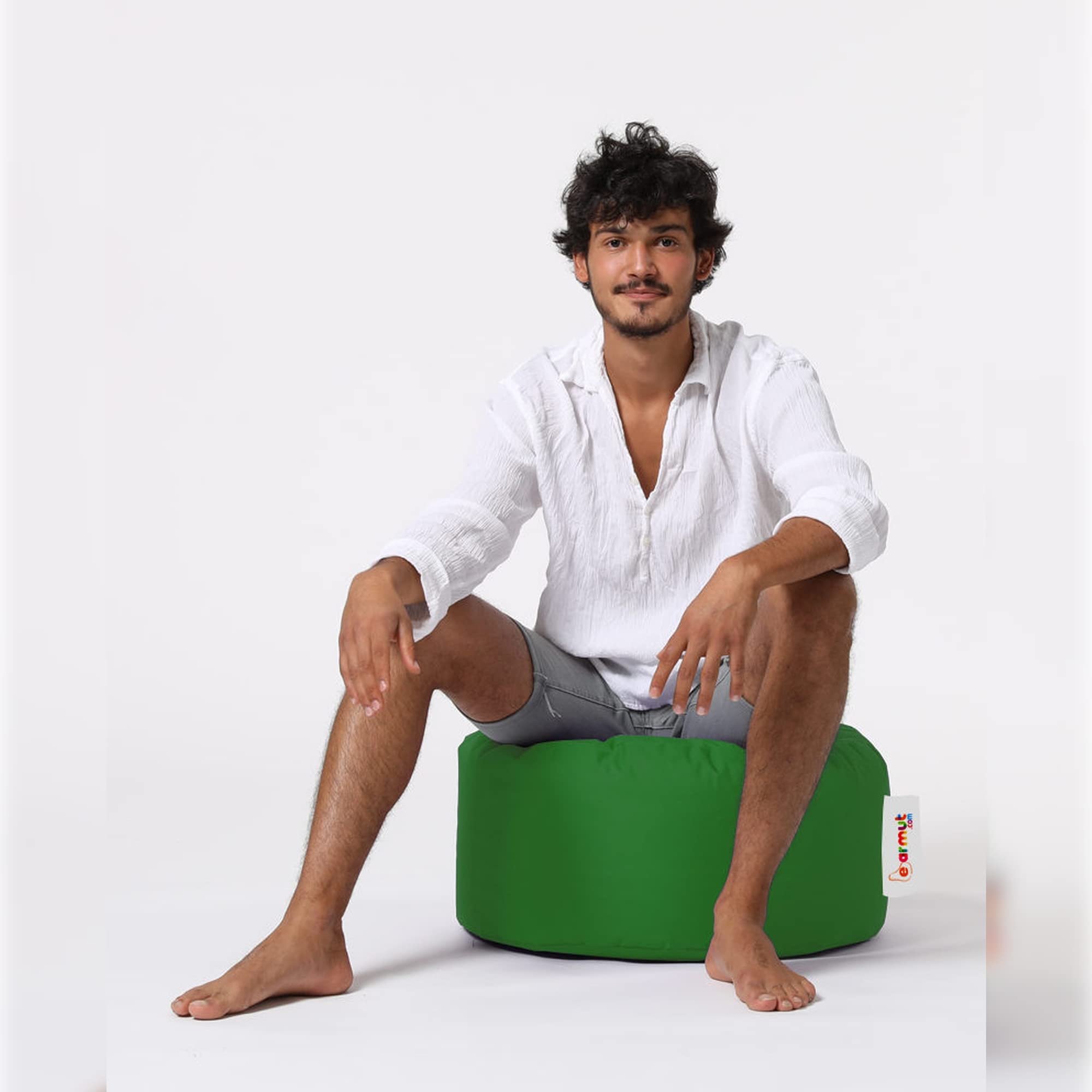 WELL HOME MOBILIARIO & DECORACIÓN Pouf da giardino verde