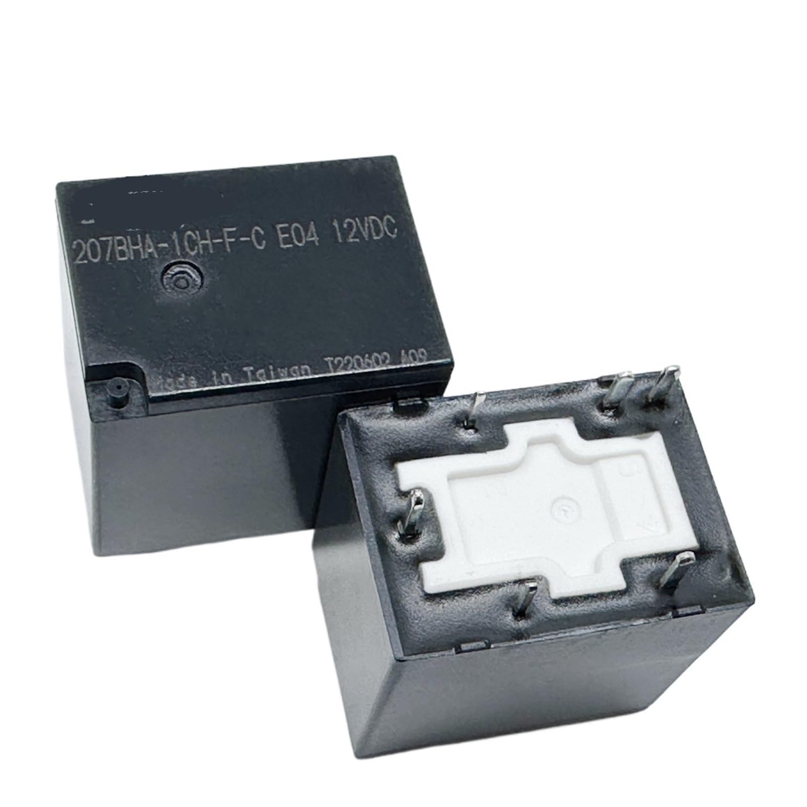 AARTERZZA 1pc 207BHA-1CH-F-C E04 12VDC Relay 6pins
