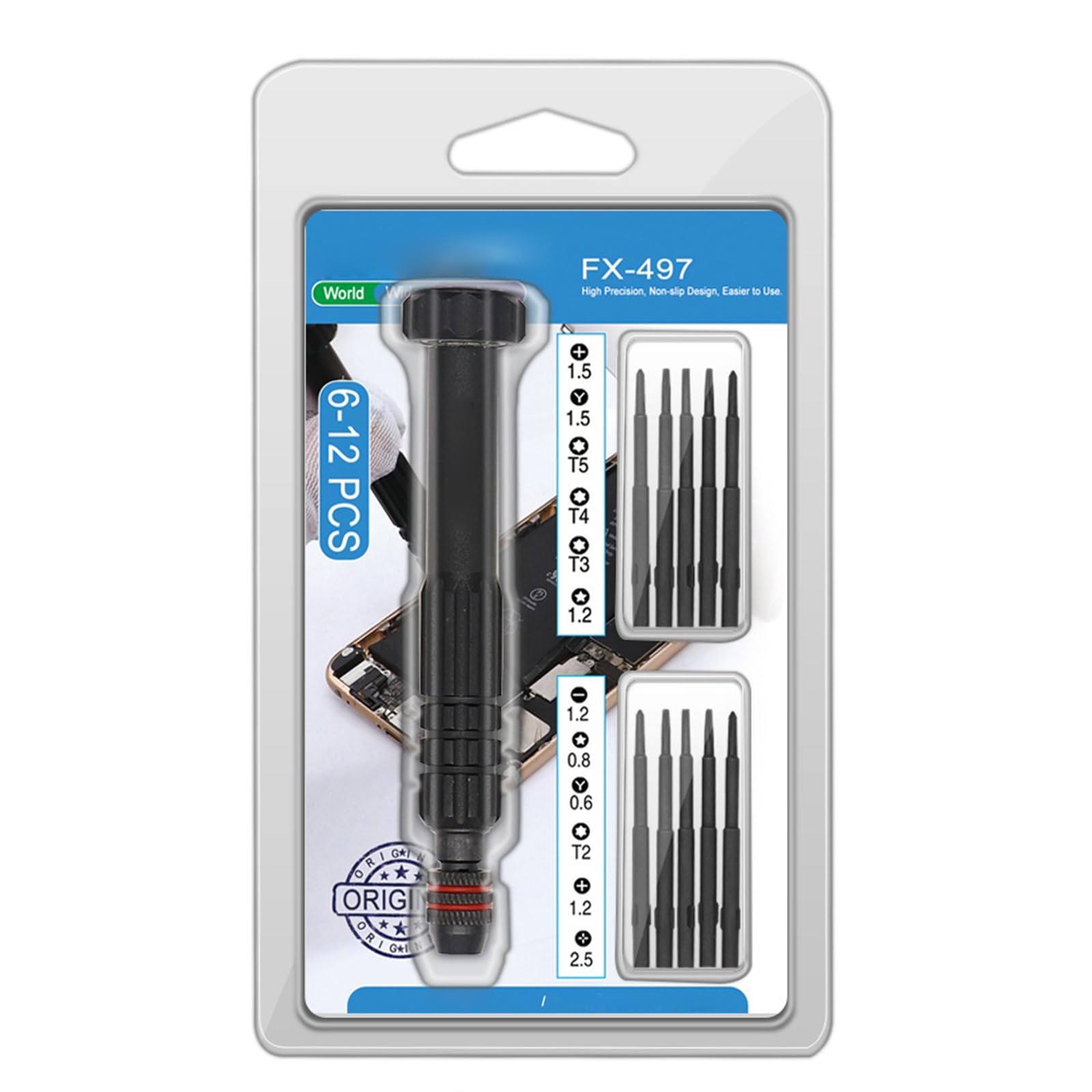 Precisions Small Screwdriver Set Tips for Electronics Watch Repair Screwdriver Bits Precisions Set Electric