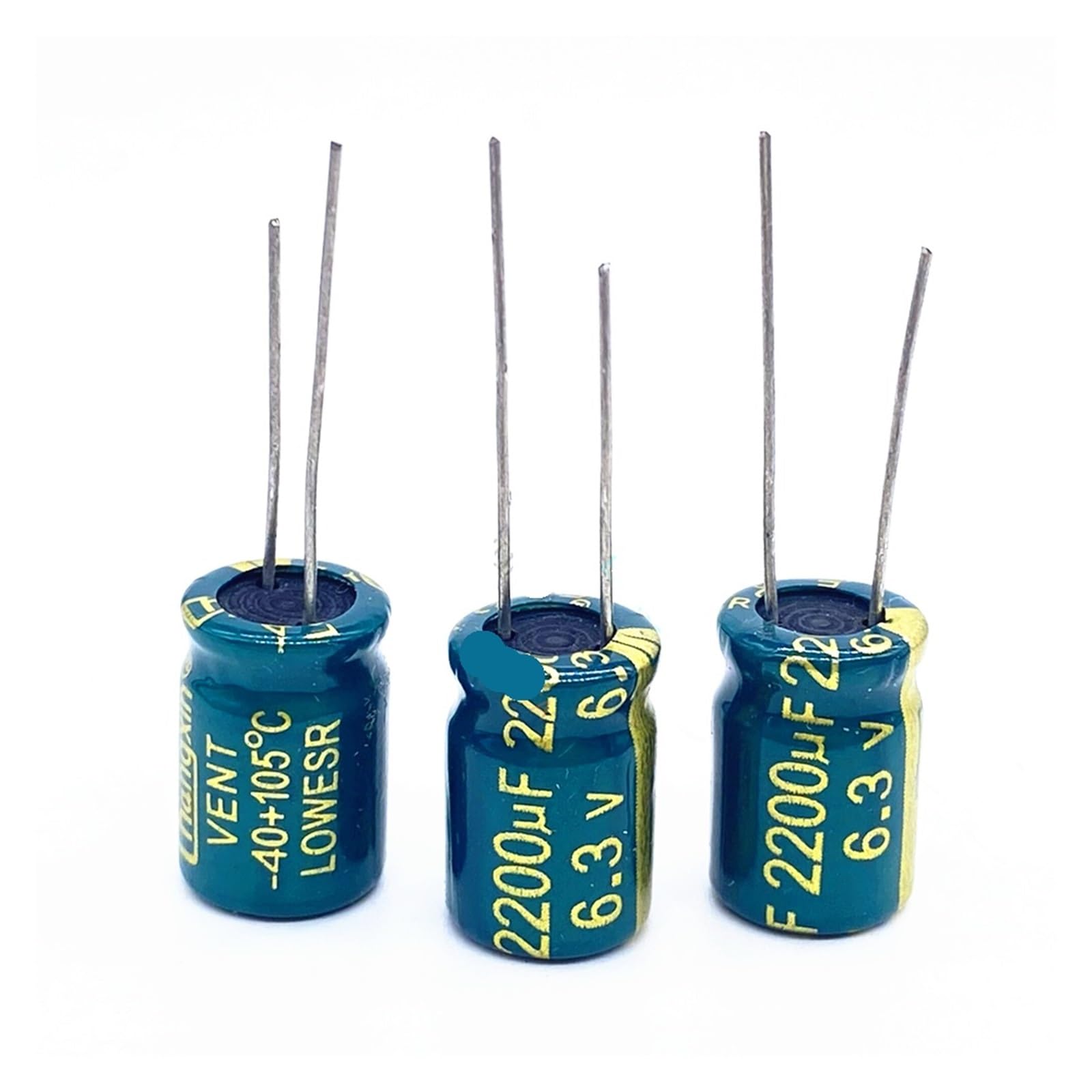 ICXLPMC 10pcs/lot 6.3v 2200uf 8 * 16mm High-frequency Low-impedance Aluminum Electrolytic Capacitor 2200uf 6.3v2200uf 20%