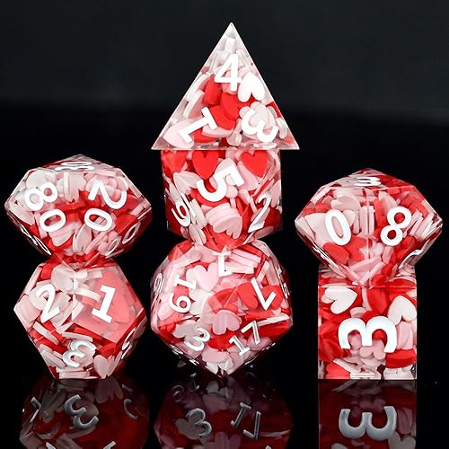 Miniatura 9 de RULE DICE DND - Juego de 7 dados de metal poliédricos D&D con caja de regalo de dados de metal para Calabozos y Dragones DND y juego multijugador de