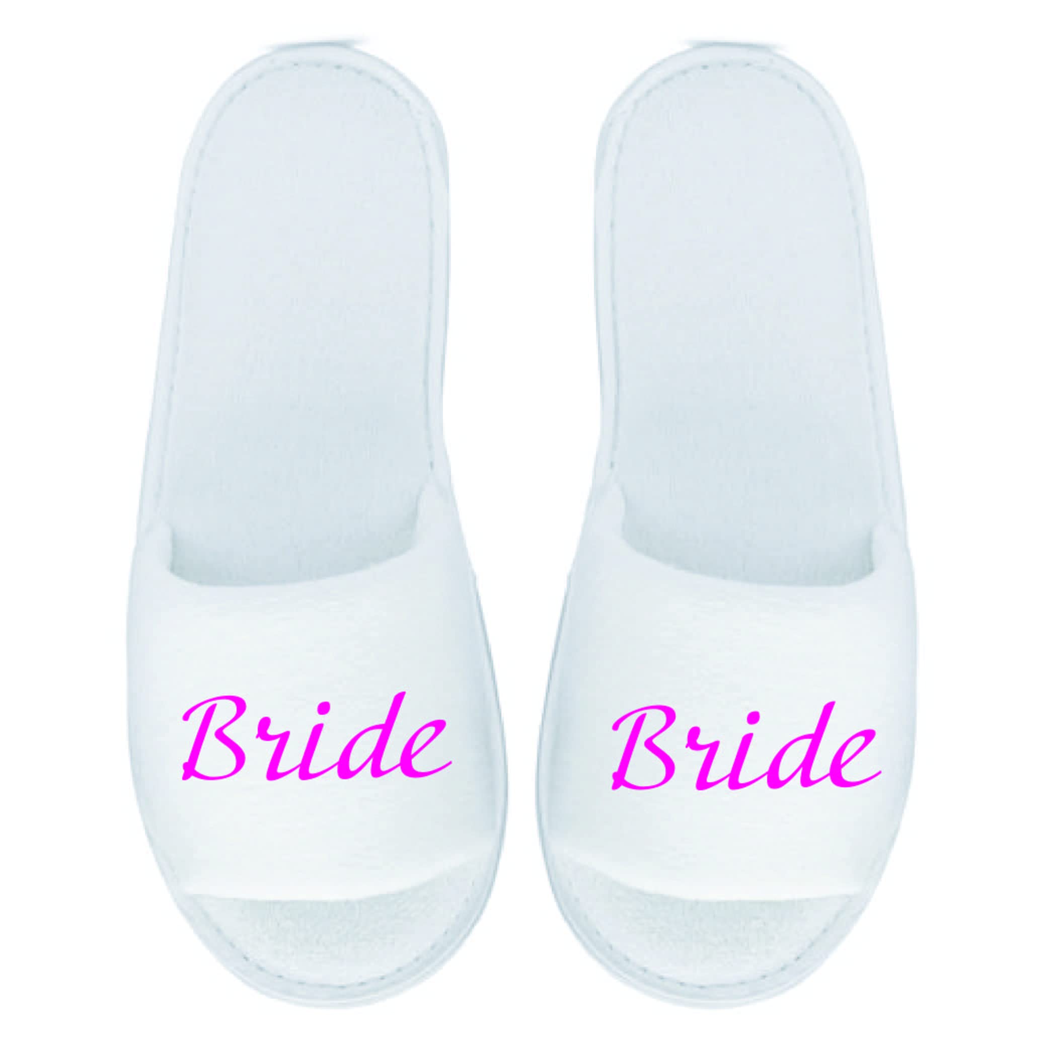 Personalised Wedding Slippers Sale Reduced