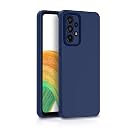 Pikkme Samsung Galaxy A33 5G Back Cover Soft Matte Liquid Silicone TPU | Camera Protection | Shockproof Slim Back Case for Samsung Galaxy A33 5G (Blue) gallery image