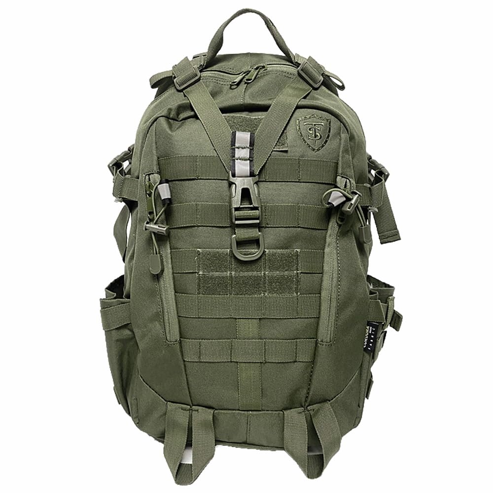 Military Molle RUSH 25L Cordura 600D Laptop Backpack OD MILITARY GREEN | Military Backpack/ /Molle/Camping/Hiking/Sport/Bug Out | Army Assault Backpack|KT-25L-OD