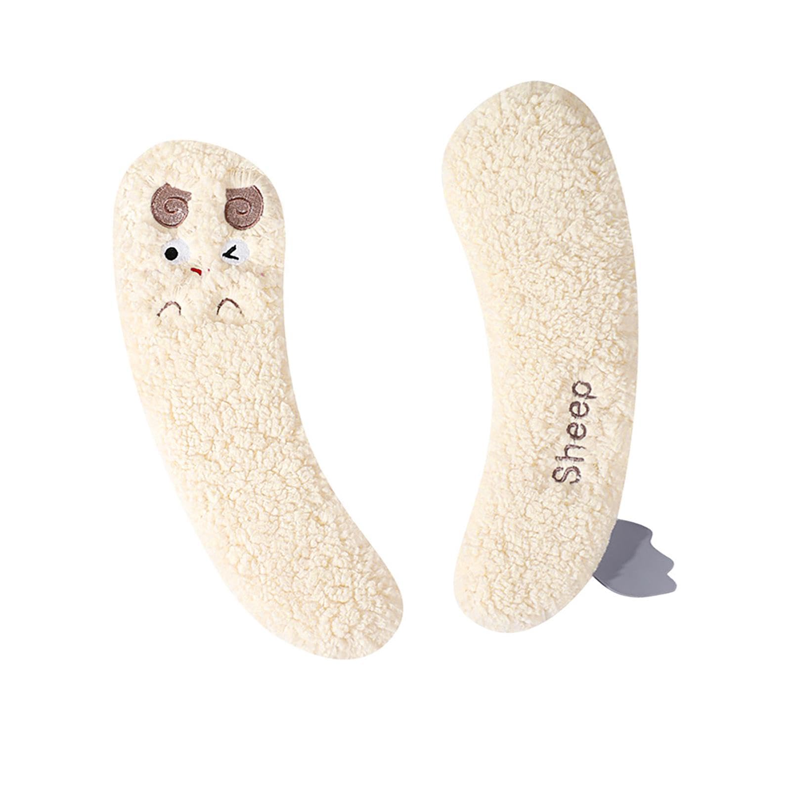 yanwuwa Cartoon Plushes Toilet Seats Covers Thick Designs Seats Cushion for Cozy Bathroom and Clean Thickened Toilet Cushion