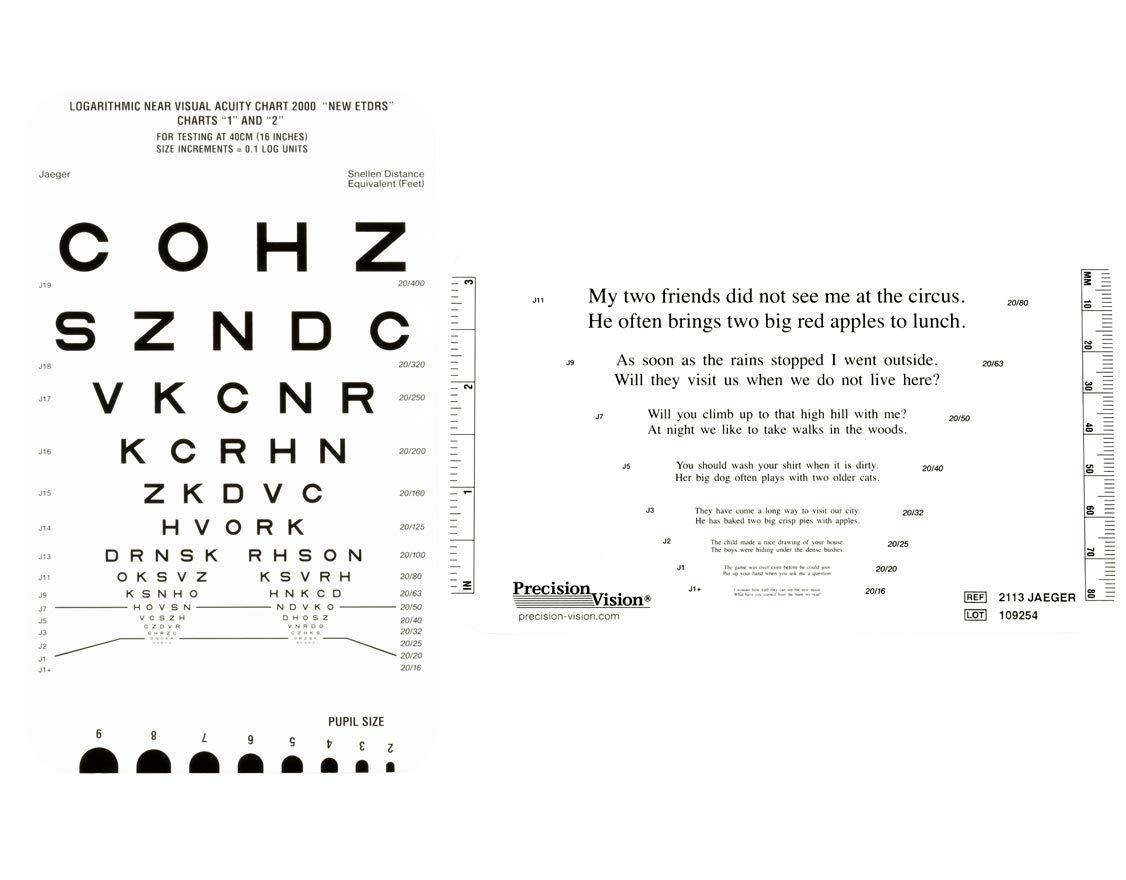 Precision VisionSloan Pocket Card (Jaeger Version)