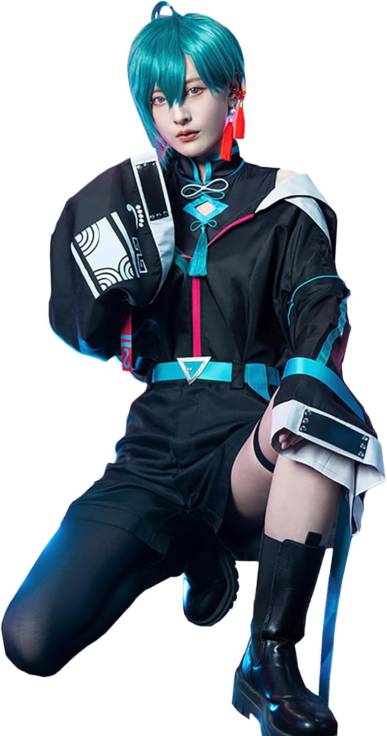 [milky time] にじさんじ 緑仙 コスプレ VTuber ハロウィン チャイナ ストリート