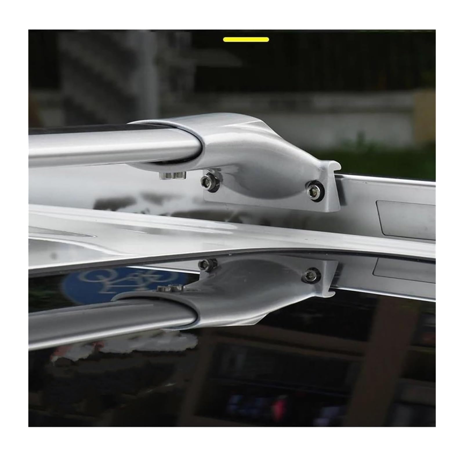Baca Coche Barras Rieles Portaequipajes Cajas Superiores Cruzados para Toyota para Land para Cruiser para Prado 150 LC150 2010-2024(Roof Rack Cross Bar)