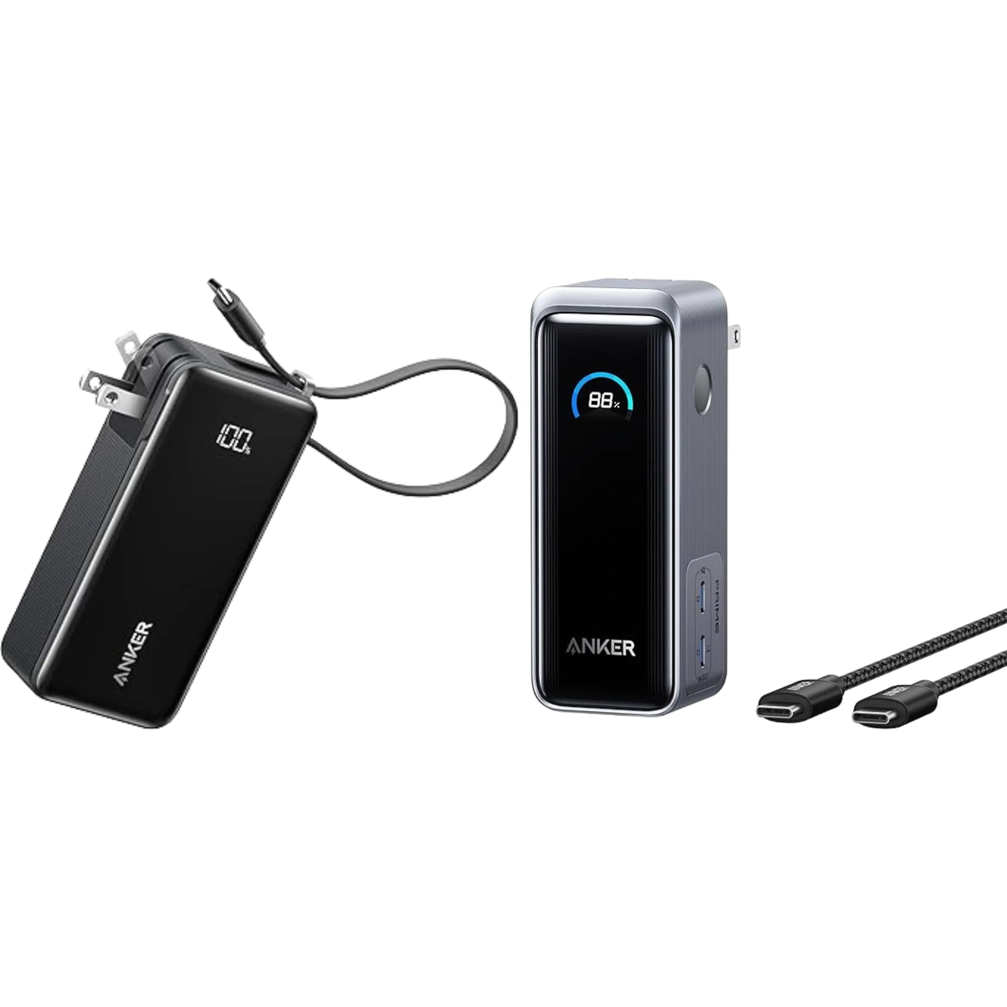 Amazon.com: Anker Nano 3-in-1 Portable iPhone Charger & Prime
