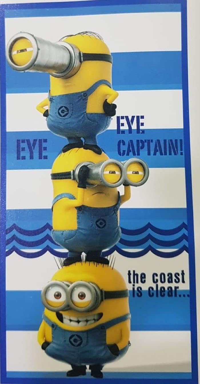 St.IoannidisSon Toalla Playa Minions 3, 100% poliéster Microfibra, Color Único, 70 x 140 cm