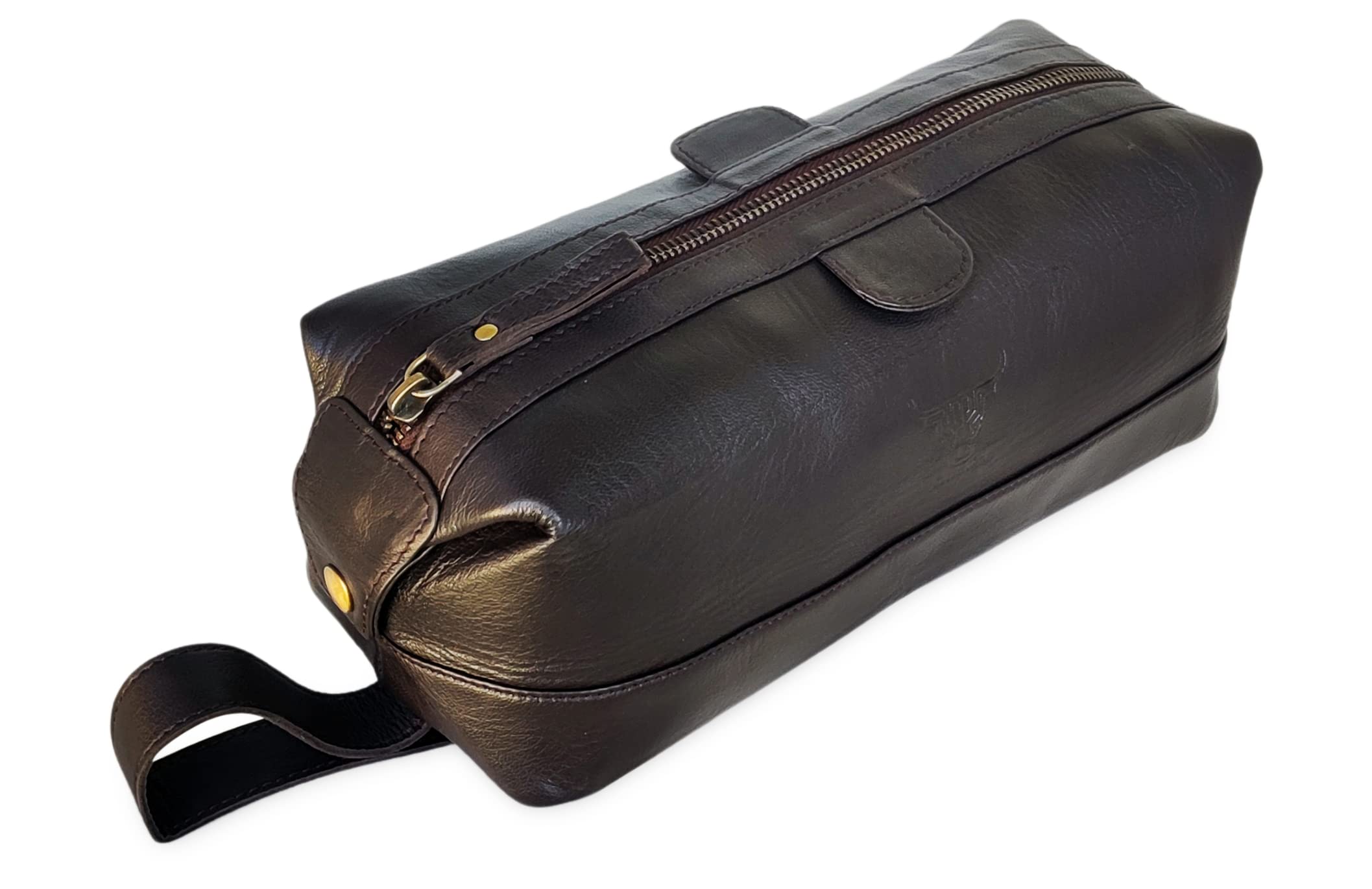 Tasche Kulturtasche Koffer Waschtasche Kit Ledertasche Kulturbeutel Necessaire Echt Leder Die Toilette Badezimmer Rasieren Wasserdicht Kosmetik Medikamente Herren Damen Leather Toiletry Dopp Bag