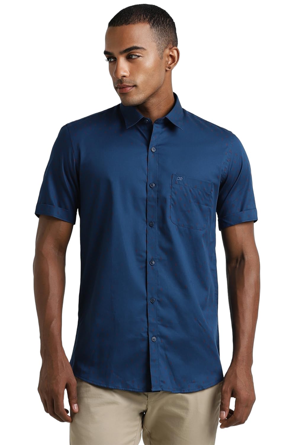 peter england Men's Casual Premium Summer Half Sleeve Shirt | 100% Cotton-picture-13