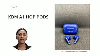 KDM A1 HOP PODS TWS in Blue Colour : Amazon.in: Electronics