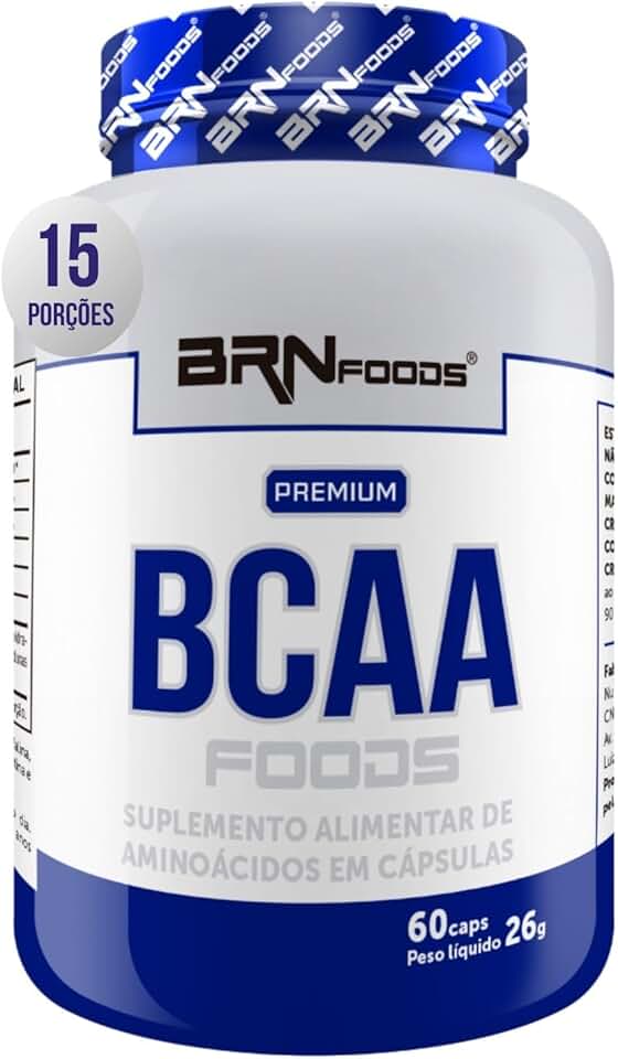 Premium BCAA Foods 60 Cápsulas - BRN Foods