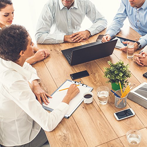 Aluminum-Clipboard-Metal-with-Storage-Form-Holder-Steel-Stainless-Binder-with-High-Capacity-Clip-Posse-Box-Heavy-Duty-Made-for-Nurses-Medical-Personnel-Jobsite-Professionals-Stationery-Items