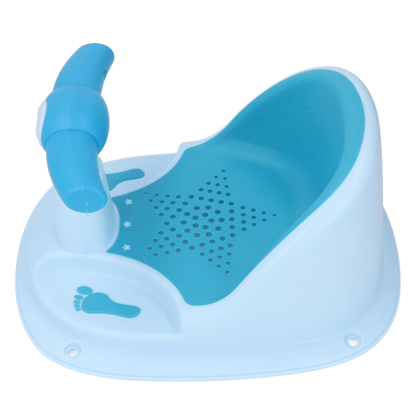Siège de bain bébé idéal pour l'heure du bain relaxant bleu - 8