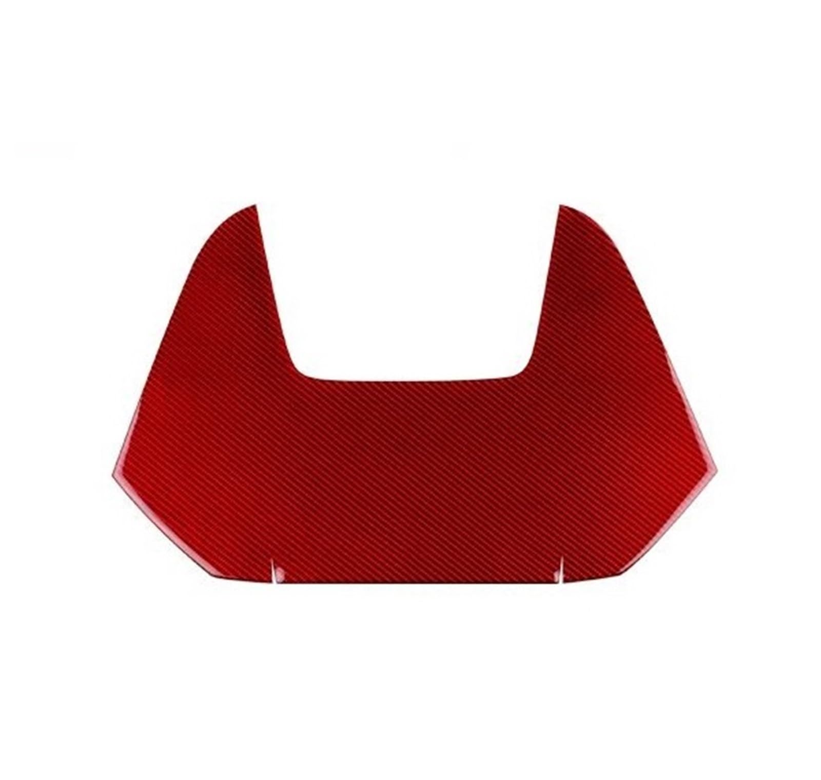 Trim Sticker Accessories Car RHD LHD Center Console Middle Sticker for Subaru for WRX STI 2022 2023 2024 Car Interior Decoration(Red)