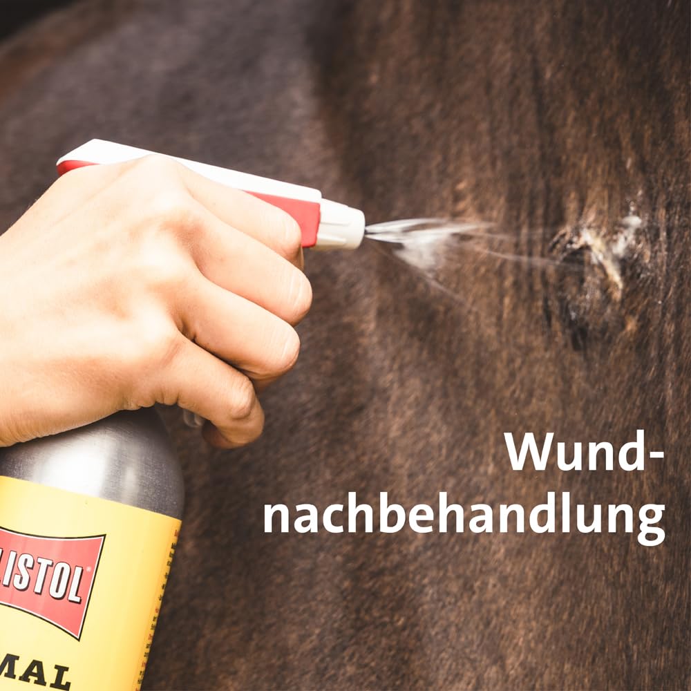 Ballistol Unisex – Erwachsene Animal Tierpflege-Öl 500ml Dose, Farblos, 6 Stück | Flüssiges Tierpflegeöl, Huf-, Schweif- und Fell-Pflege für Hund, Katze, Pferd, Hof- & Haustiere, Hof