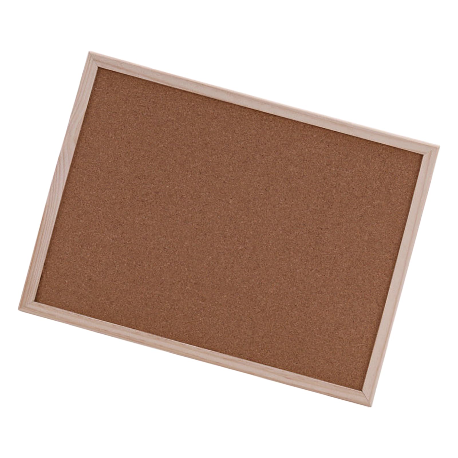 Wood Frame Cork Board Notice Decorative Pin Bulletin Memo for Kitchen Classroom Bulletin