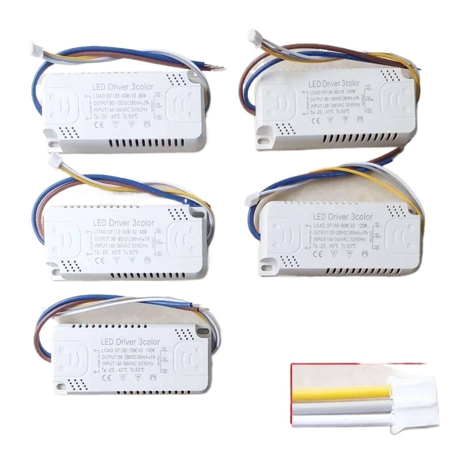 Driver LED para arreglar parpadeo en lámparas de techo AC220V 4