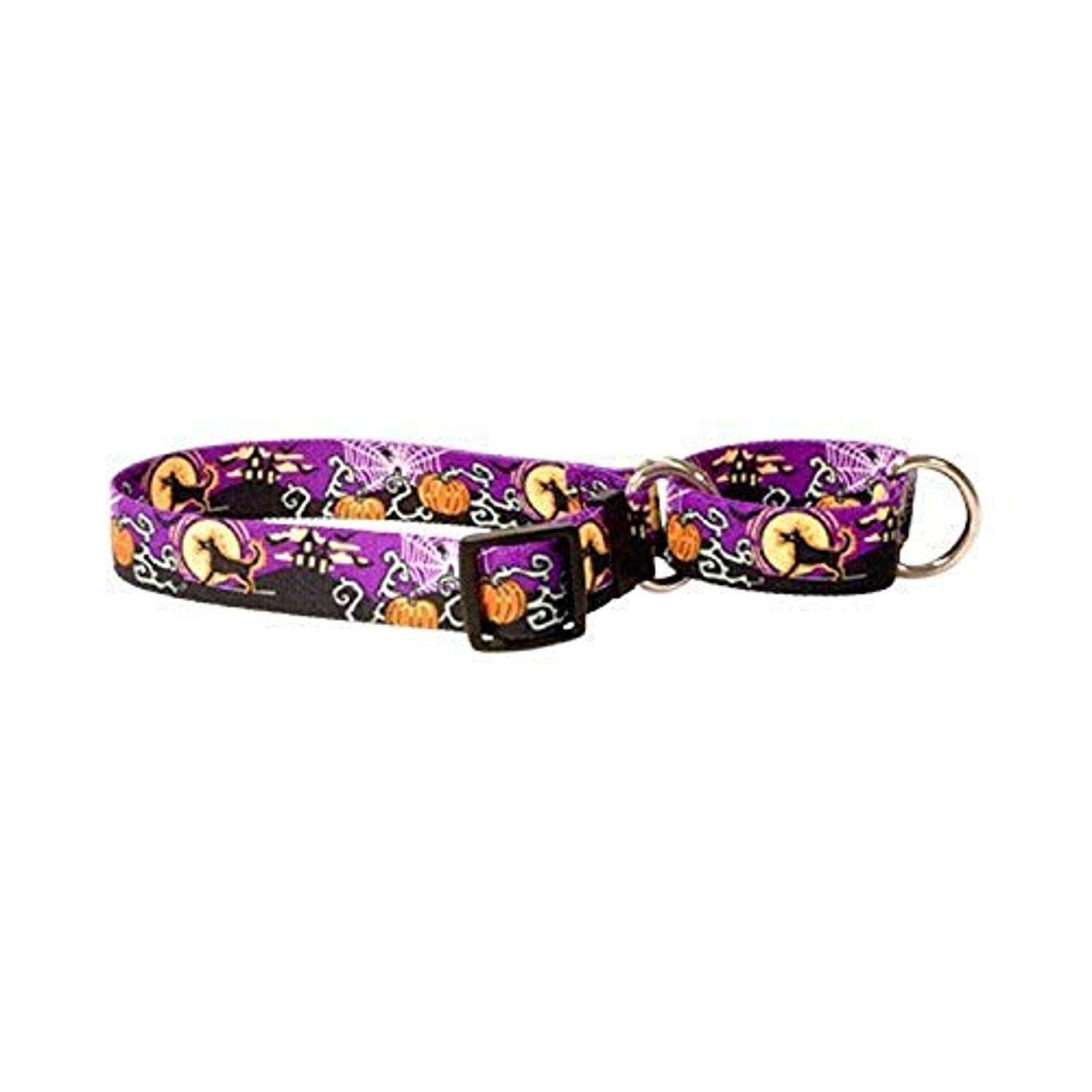 Yellow Dog Design Martingale Slip Collar, Scary Night, Large 27"