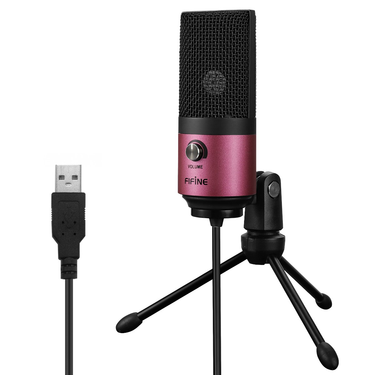 FIFINE Usb Podcast Condenser Microphone Recording On Laptop, No Need Sound Card Interface and Phantom Power-K669 - Image 3