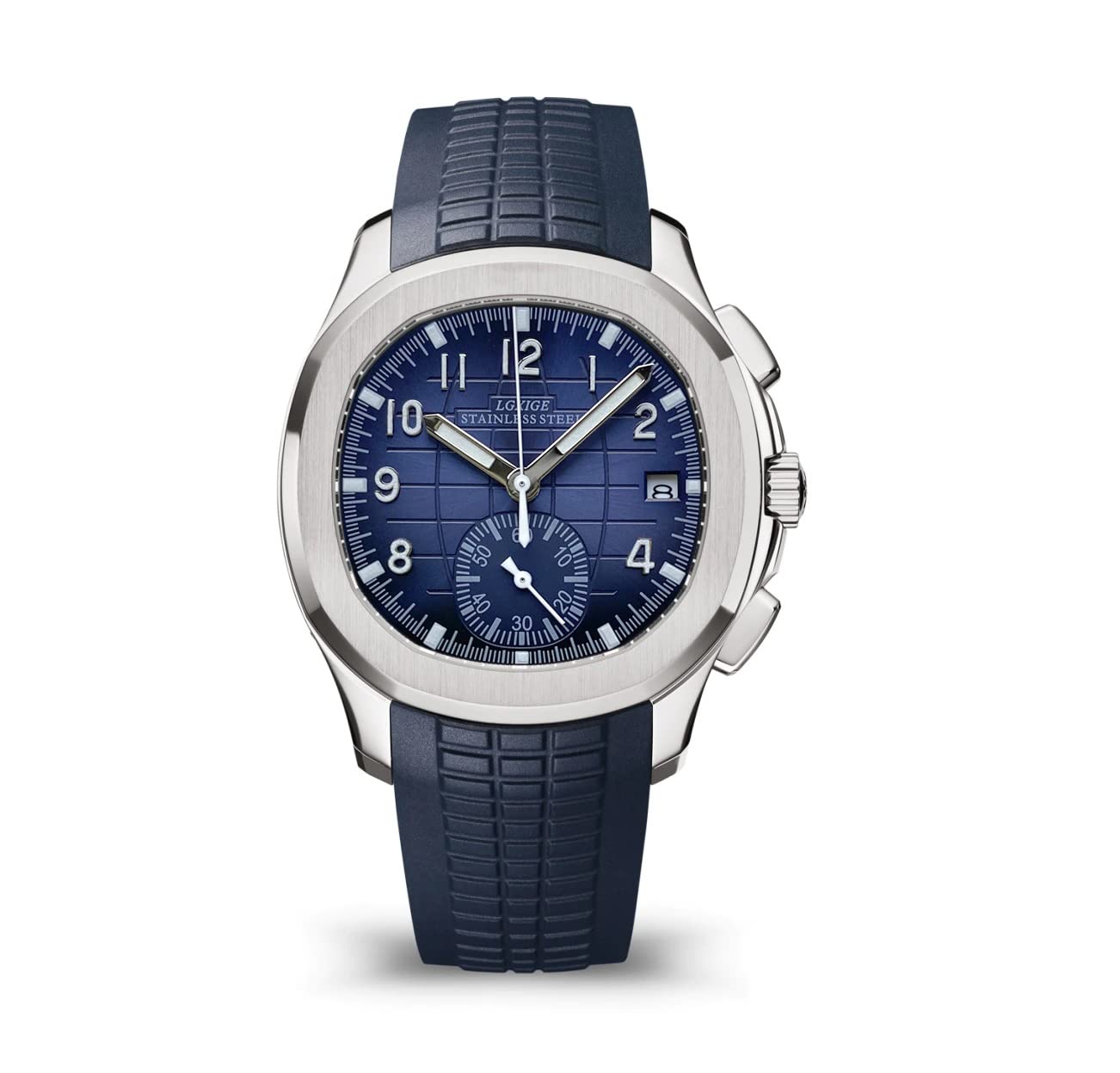 TIME WARRIOR Men's Watches LGXIGE Brand Luxury Fashion Casual Watch AAA Men's Wrist Sport Watch Patek Style Watch for Men