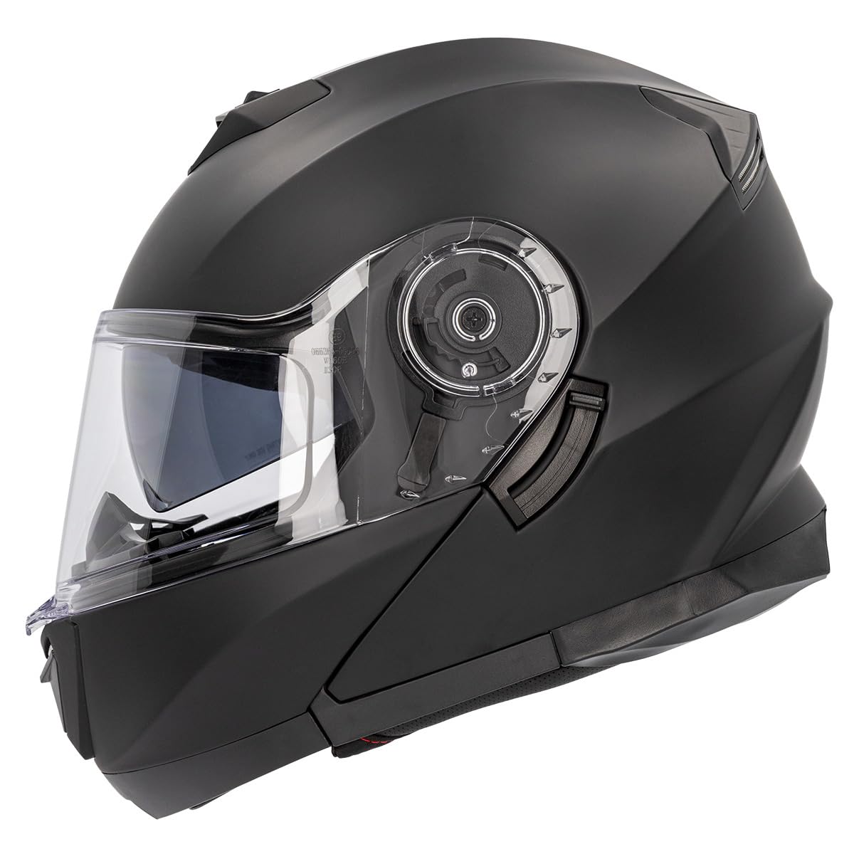 Curve Casco Modular para Moto, Krypton, Material Resina ABS termoplástica, Sistema de ventilación, Visor Solar Ahumado, Cierre micrométrico, Adultos, Hombre y Mujer, ECE 22.06