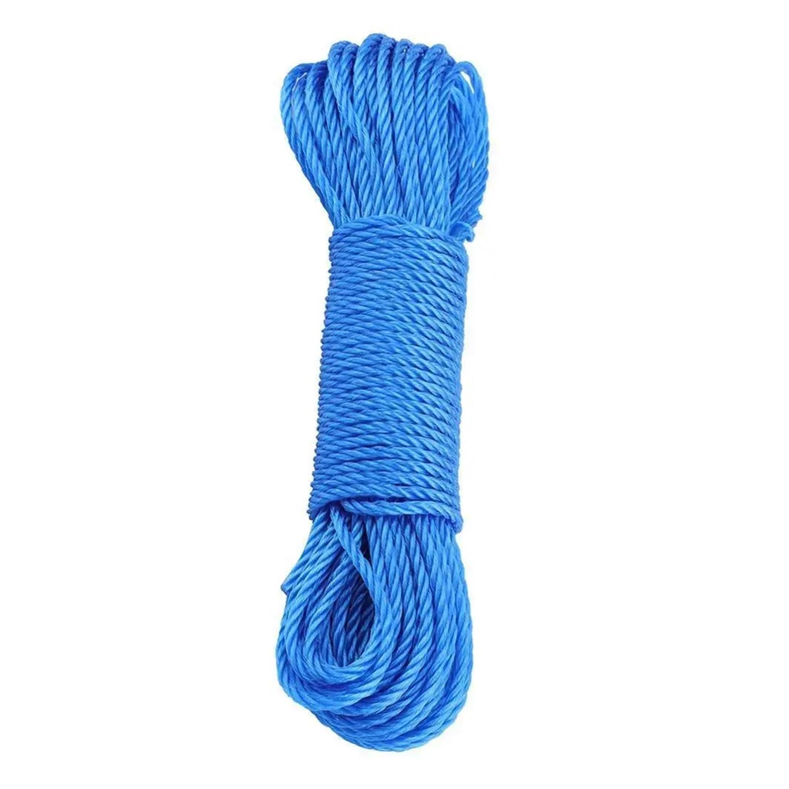 Laundry Drying Rope, Multicolor Nylon Clothesline Rope For Camping Garden Travel Drying(Blue)